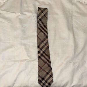Classic Burberry Plaid Tie